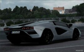 ETS2 Lamborghini Car Mod: Countach LPI 800-4 2022 V1.4 1.51 (Image #4)