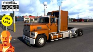 ATS Ford Truck Mod: LTL 9000 V2.1 1.51 (Featured)