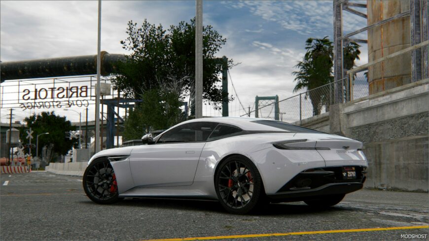 GTA 5 Aston Martin Vehicle Mod: DB12 2023 Add-On / Replace | Fivem | Tuning | Lods | Template (Featured)