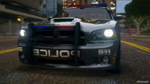 GTA 5 Dodge Vehicle Mod: Nfshp: 2006 Dodge Charger SRT8 Scpd Add-On | ELS | NON ELS | Template (Image #2)