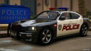 GTA 5 Dodge Vehicle Mod: Nfshp: 2006 Dodge Charger SRT8 Scpd Add-On | ELS | NON ELS | Template (Image #6)