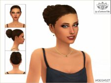 Sims 4 Female Mod: Navaeh Hair (Featured)