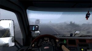 ATS Rain Weather Mod: Cold Rain V0.42 (Featured)