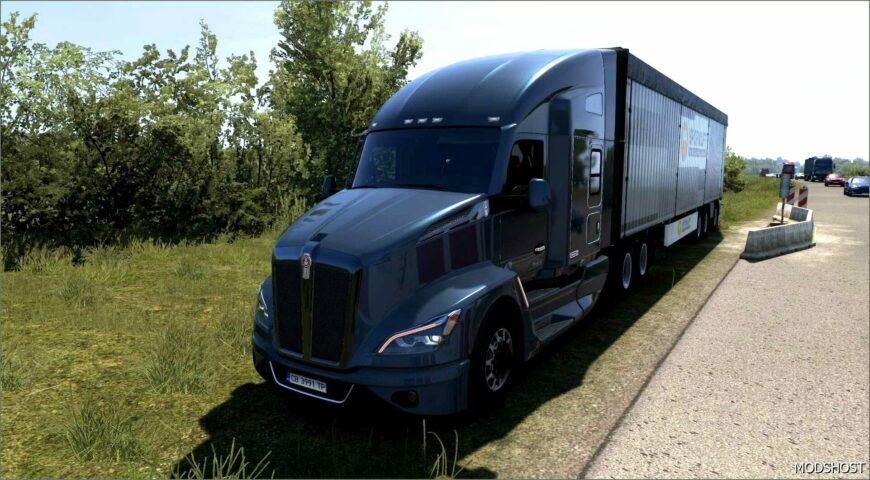 ETS2 Kenworth Truck Mod: T680 2022 1.51 (Featured)