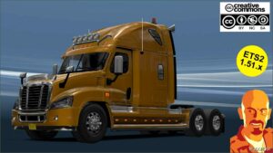 ETS2 Freightliner Truck Mod: Cascadia V4.1 1.51 (Featured)