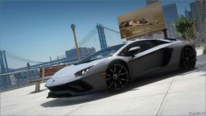 GTA 5 Lamborghini Vehicle Mod: 2017 Lamborghini Aventador S OIV | Manual Spoiler | Add-On V2.0 (Image #3)