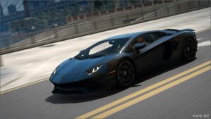 GTA 5 Lamborghini Vehicle Mod: 2017 Lamborghini Aventador S OIV | Manual Spoiler | Add-On V2.0 (Image #5)