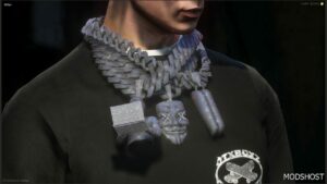 GTA 5 Player Mod: Anonymous Chain for MP Male (Image #4)