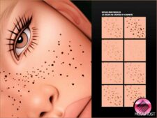 Sims 4 Makeup Mod: Details N96 Freckles (Featured)