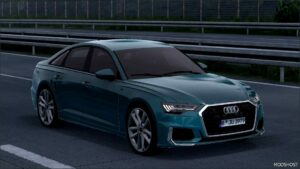 ETS2 Audi Car Mod: A6 55 Tfsi 2020 V2.7 1.51 (Featured)