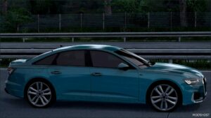 ETS2 Audi Car Mod: A6 55 Tfsi 2020 V2.7 1.51 (Image #4)