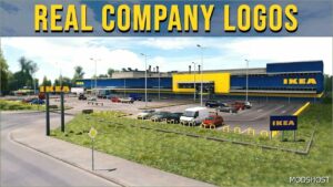 ETS2 Mod: Real Company Logo V2.5.1 1.51 (Featured)