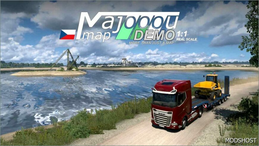 ETS2 Mod: Majoooumap Demo 1.51 (Featured)