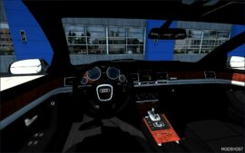 ETS2 Audi Car Mod: A8 D3 V4.6 1.51 (Image #2)