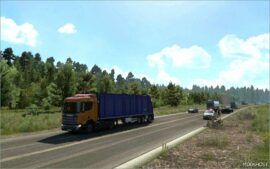 ETS2 Map Mod: Russian Open Spaces V13.2 1.51 (Featured)