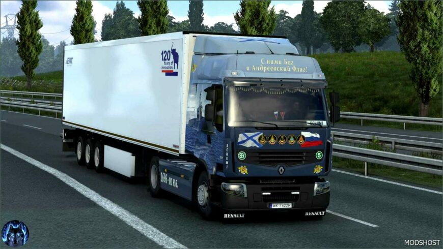 ETS2 Renault Truck Mod: Premium Reworked V6.0.1 (Featured)