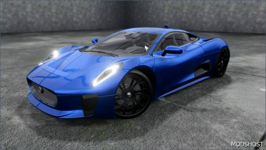 BeamNG Jaguar Car Mod: C-X75 Version 1.0 0.33 (Featured)