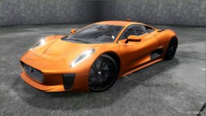 BeamNG Jaguar Car Mod: C-X75 0.33 (Featured)