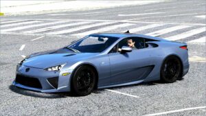 GTA 5 Lexus Vehicle Mod: LFA Add-On (Image #2)