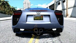 GTA 5 Lexus Vehicle Mod: LFA Add-On (Image #5)