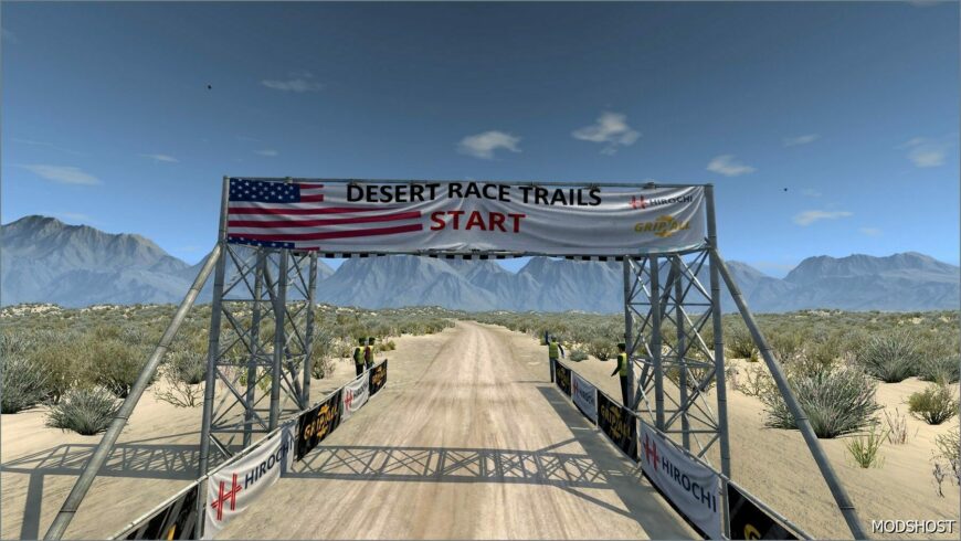 BeamNG Map Mod: Off Road Open Desert Trails V1.8.2 0.33 (Featured)