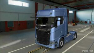 ETS2 Scania Part Mod: Windscreen Decal for ALL Scania Trucks (Image #2)