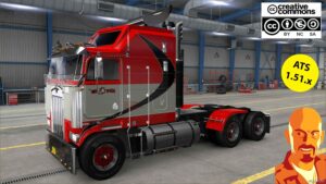 ATS Kenworth Truck Mod: K100 V6.1 1.51 (Image #3)