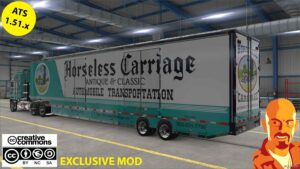 ATS Kenworth Truck Mod: K100 Horseless Carriage + Trailer Exclusive Mod 1.51 (Image #2)