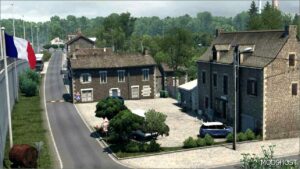 ETS2 Mod: Bourges Updated Map Addon V1.0.2 1.51 (Featured)