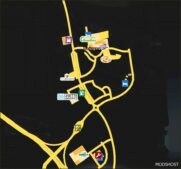 ETS2 Mod: Bourges Updated Map Addon V1.0.2 1.51 (Image #4)