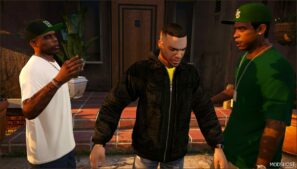 GTA 5 Player Mod: Luis Fernando Lopez to Franklin (Image #4)