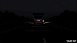 ETS2 Headlights Part Mod: Bright Lights 1.51 (Image #2)