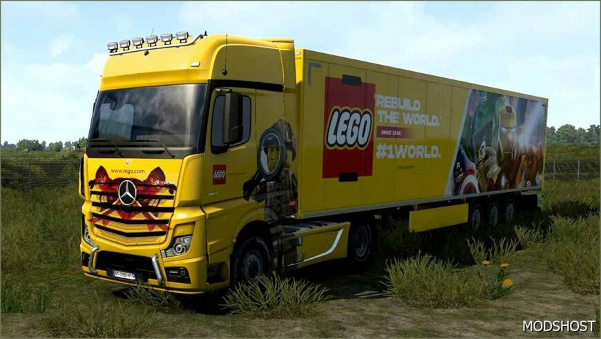 ETS2 Skin Mod: Lego Combo Pack by Reyaa (Featured)