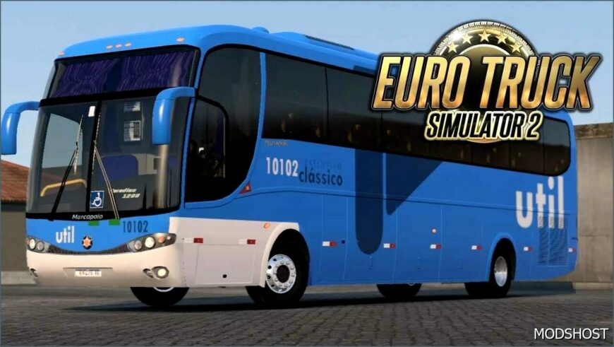 ETS2 Marcopolo Bus Mod: Paradiso G6 1200 4×2 1.51 (Featured)