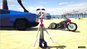 GTA 5 Player Mod: Fear from inside OUT 2 Add-On PED (Featured)