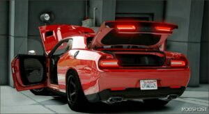 GTA 5 Dodge Vehicle Mod: Challenger SRT Hellcat 2018 Add-On | Tuning | Template (Image #3)