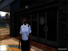 GTA 5 Police Player Mod: Barbados Police Uniform Pack for MP Female & MP Male (Image #4)