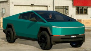 FS22 Tesla Car Mod: 2024 Tesla Cybertruck (Featured)