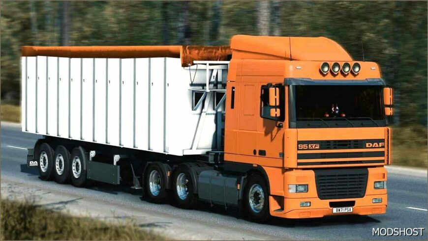 ETS2 DAF Truck Mod: 95XF by Soundwave V1.0.5 1.51 (Featured)