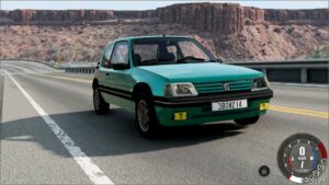 BeamNG Peugeot Car Mod: 1988-1994 Peugeot 205 Rework 0.33 (Featured)