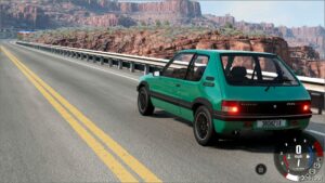 BeamNG Peugeot Car Mod: 1988-1994 Peugeot 205 Rework 0.33 (Image #2)