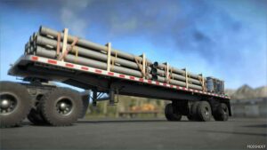 SnowRunner Mod: Twm’s Haley 5-Slot Flatbed Trailer Pack (Image #2)