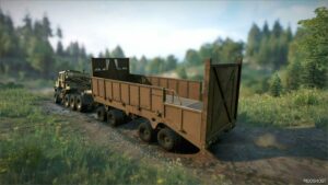 SnowRunner Mod: Z2 Military Full Trailer Pack V0.11 (Featured)