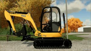 FS22 John Deere Forklift Mod: 35C ZTS Mini-Excavator (Featured)