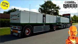 ETS2 Scania Truck Mod: R560 Donslund + Trailer V5.2 1.51 (Image #2)