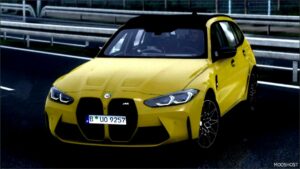 ETS2 BMW Car Mod: M3 G80 Touring 2023 V2.6 1.51 (Featured)