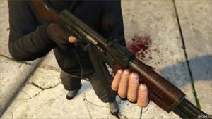 GTA 5 Weapon Mod: AK47 Auto Kalash Animated (Image #5)