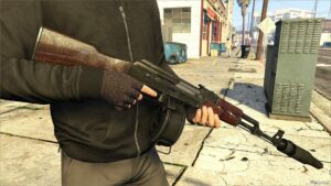 GTA 5 Weapon Mod: AK47 Auto Kalash Animated (Image #6)