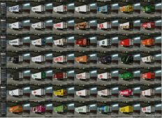 ETS2 Krone Mod: Brsp Balkan Really Skin Pack for Krone Profi Liner by Zlaja V0.5 (Image #2)