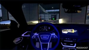 ETS2 Audi Car Mod: E-Tron GT 2022 V2.6 1.51 (Image #3)